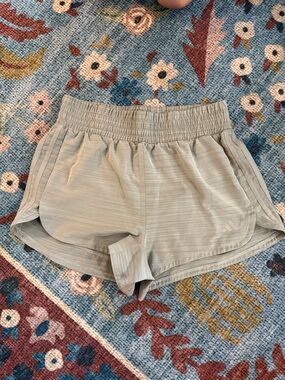 Adidas • 3” gray active shorts